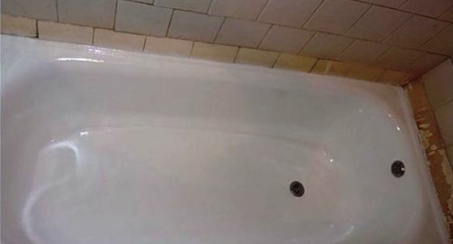 Реставрация ванны жидким акрилом | Беломорская