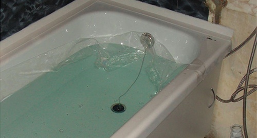 Установкой акрилового вкладыша | Беломорская